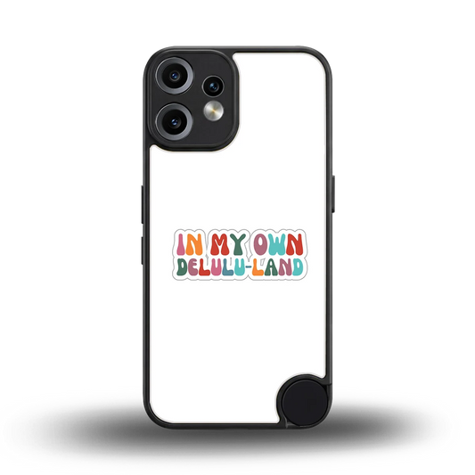 Delulu Land back phone cover | glass case for cmf nothing phone 2 pro