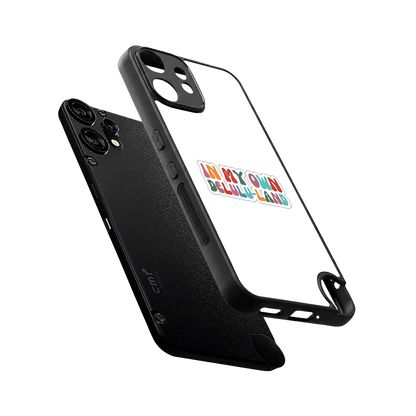 Delulu Land sleek cmf nothing phone 2 pro cover with tempered glass back and TPU edges