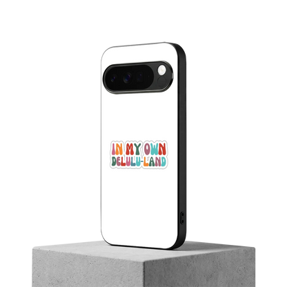 Delulu Land google pixel 10 pro xl mobile cover | shockproof glass phone case