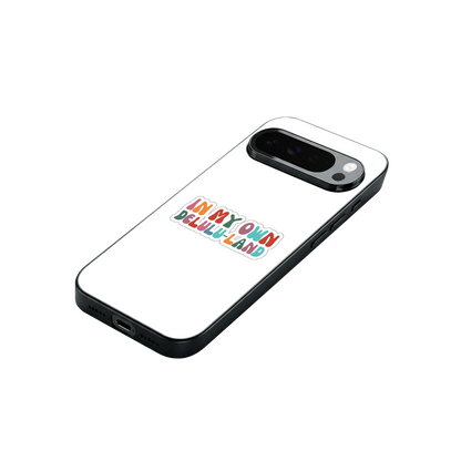 Delulu Land stylish phone case for google pixel 10 pro xl | glossy glass and slim fit