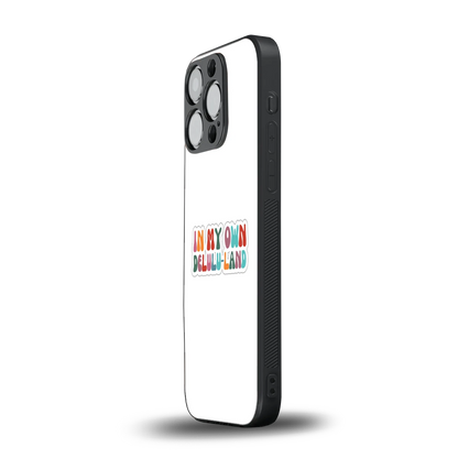 Delulu Land iphone 16 pro mobile cover | shockproof glass phone case