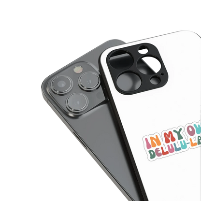 Delulu Land stylish phone case for iphone 15 | glossy glass and slim fit