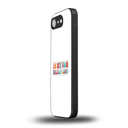 Delulu Land iphone 16e mobile cover | shockproof glass phone case