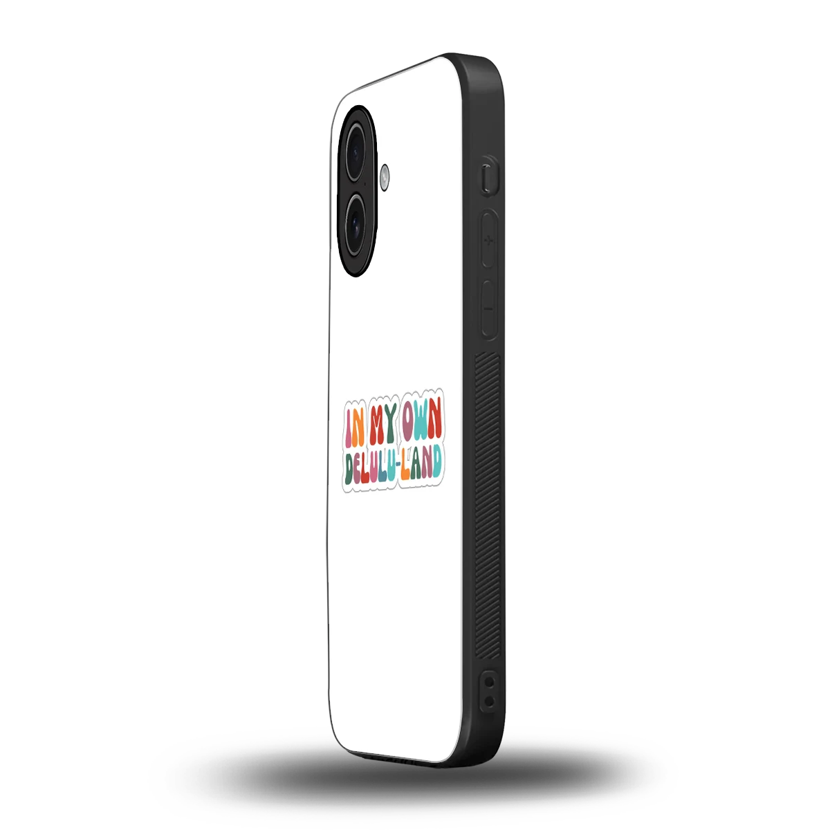 Delulu Land iphone 17 mobile cover | shockproof glass phone case