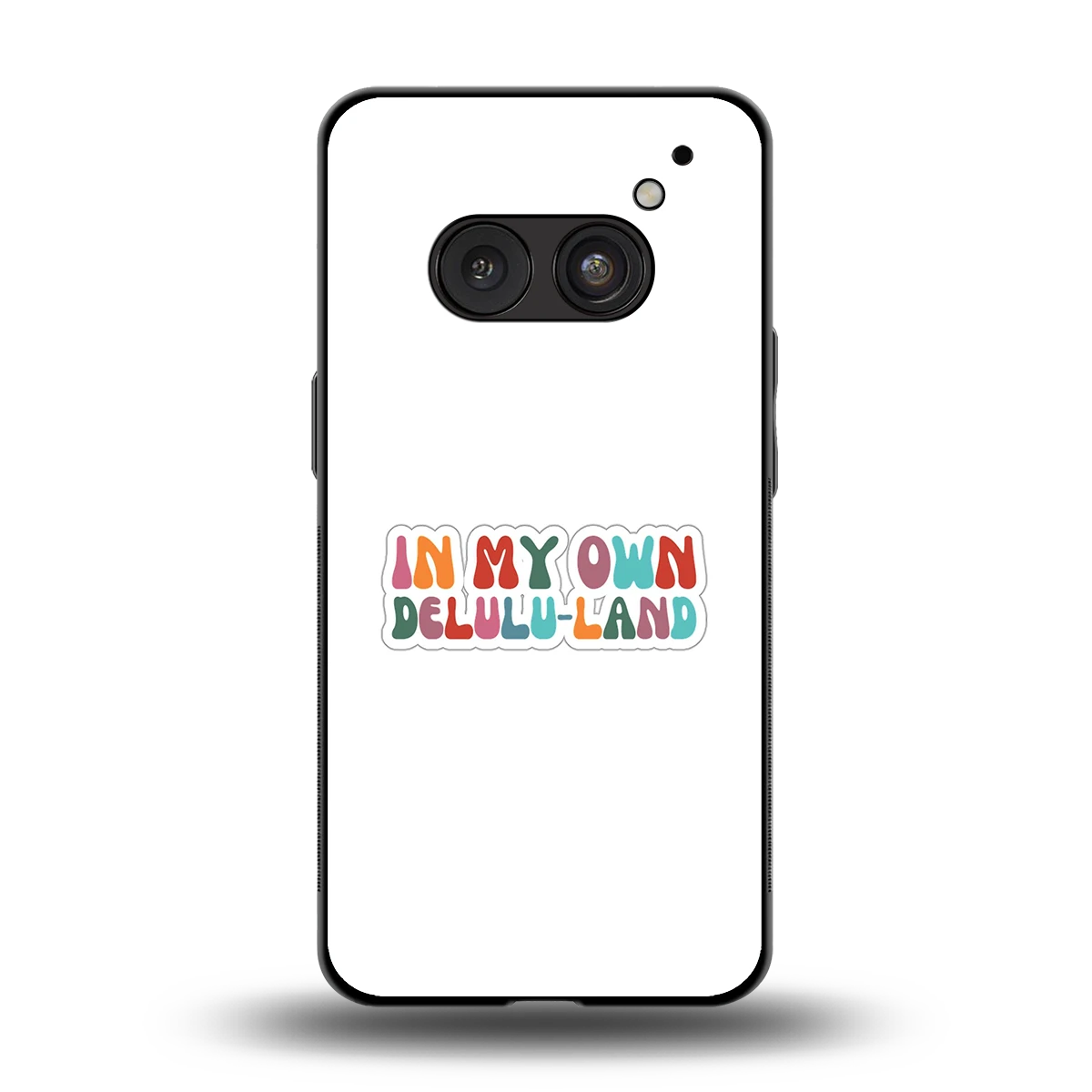 Delulu Land back phone cover | glass case for nothing phone 2a
