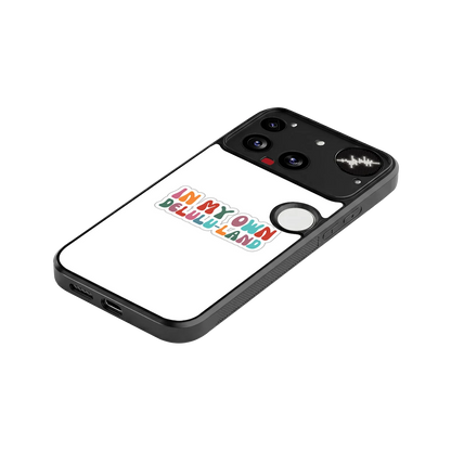 Delulu Land stylish phone case for nothing phone 3 | glossy glass and slim fit