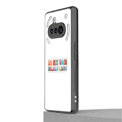 Delulu Land nothing phone 3a mobile cover | shockproof glass phone case