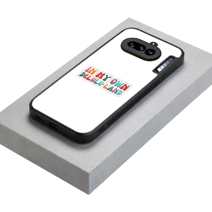 Delulu Land stylish phone case for nothing phone 4a | glossy glass and slim fit