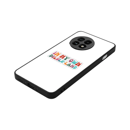 Delulu Land stylish phone case for oneplus 13r | glossy glass and slim fit