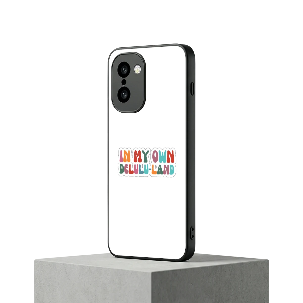 Delulu Land oneplus 15r mobile cover | shockproof glass phone case