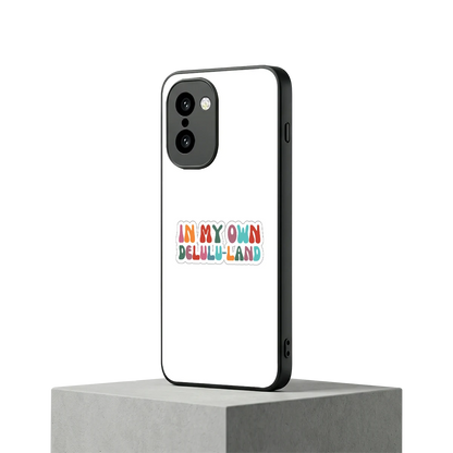 Delulu Land oneplus 15r mobile cover | shockproof glass phone case