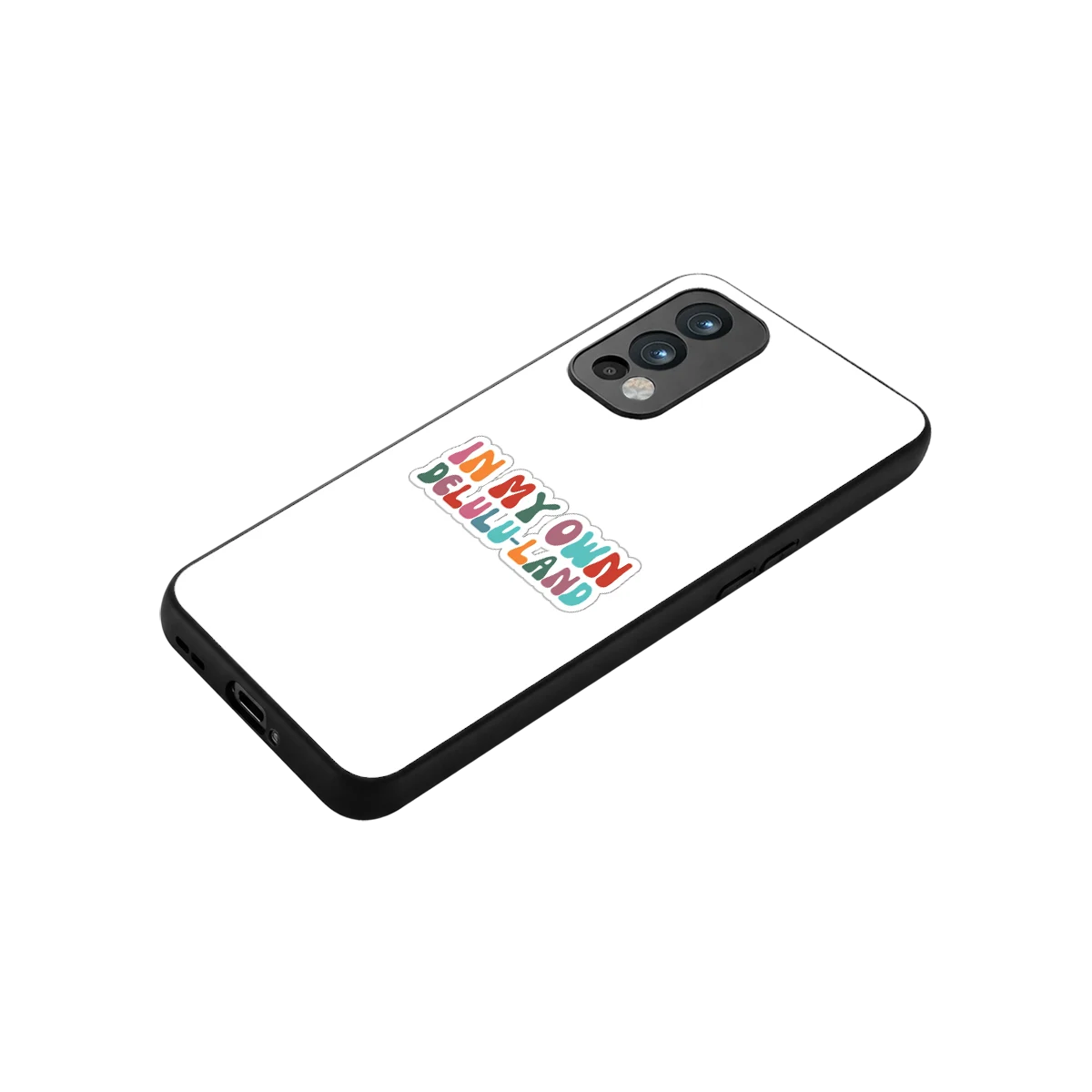 Delulu Land stylish phone case for oneplus nord 2 | glossy glass and slim fit