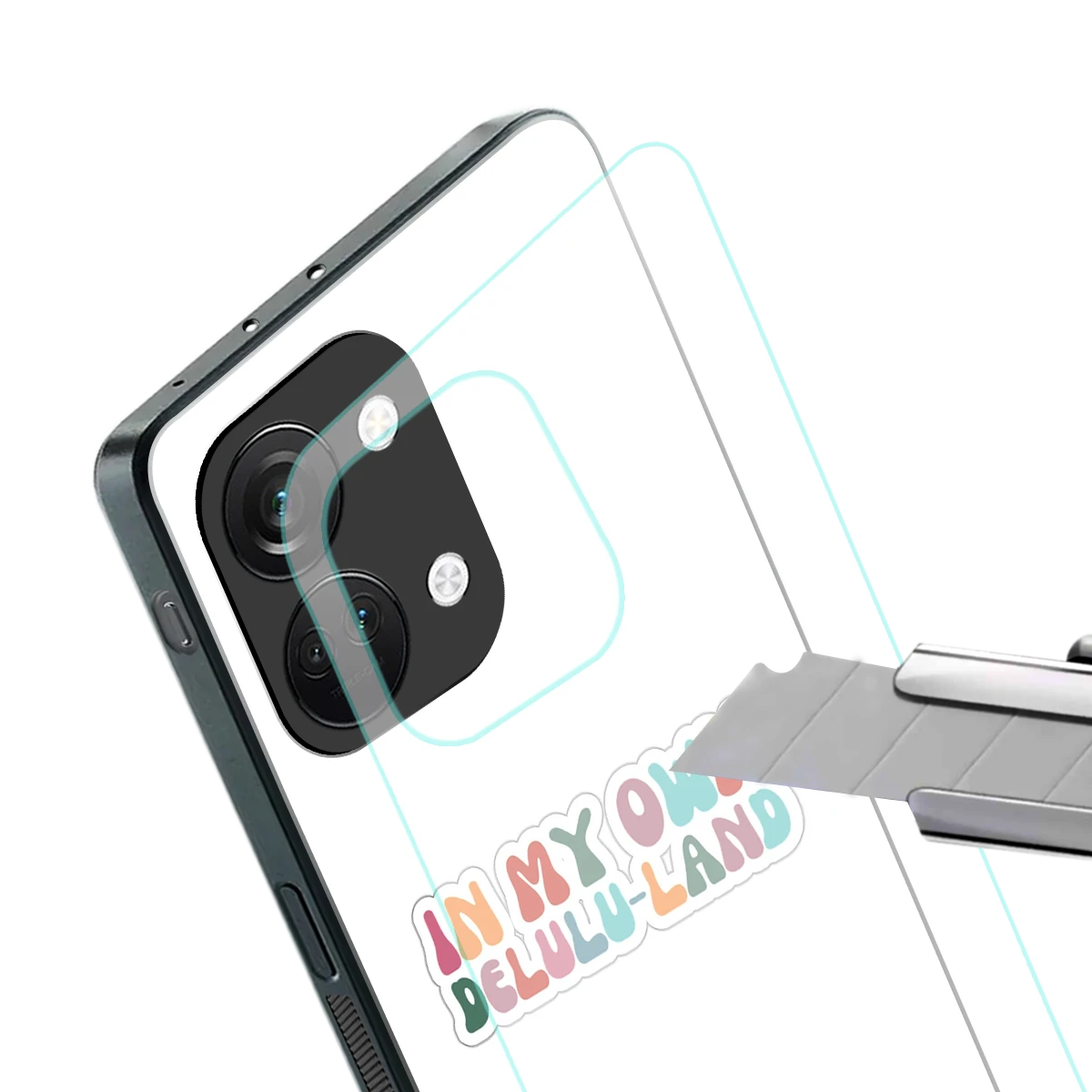 Delulu Land stylish phone case for oneplus nord 3 | glossy glass and slim fit