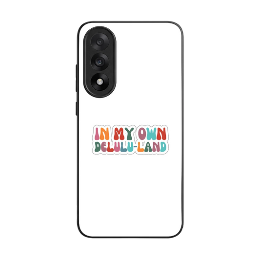 Delulu Land back phone cover | glass case for oneplus nord 5