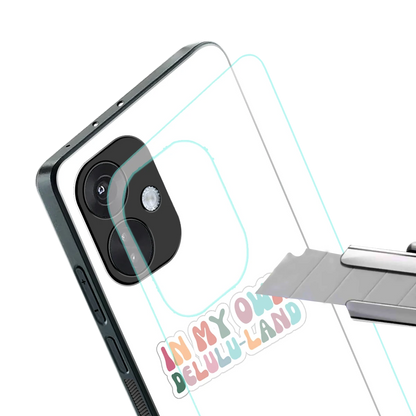 Delulu Land stylish phone case for oneplus nord ce 3 | glossy glass and slim fit