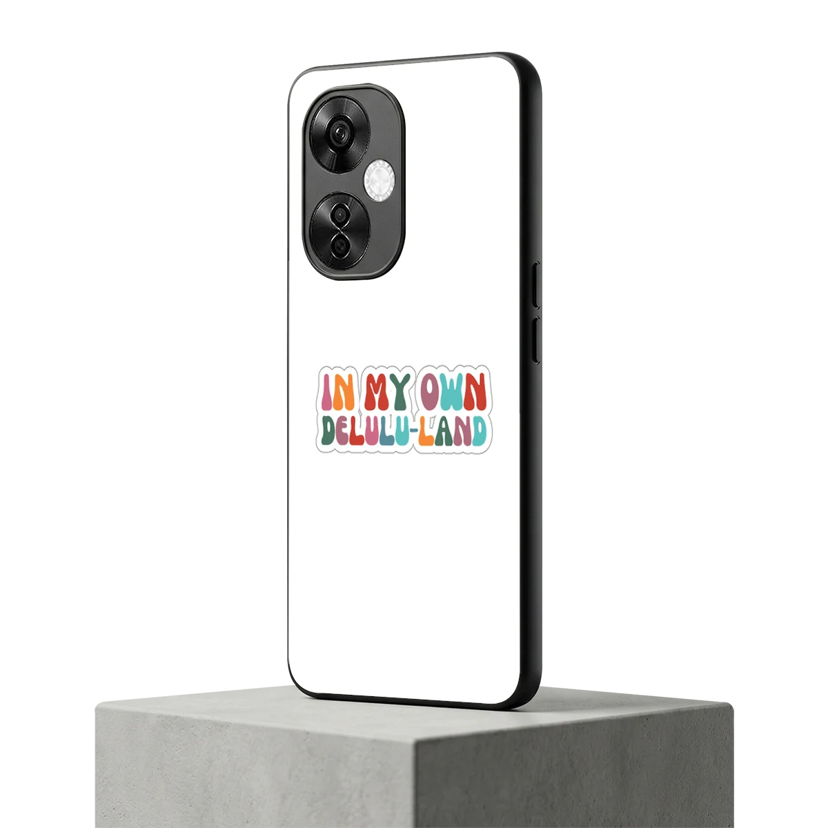 Delulu Land oneplus nord ce 3 lite mobile cover | shockproof glass phone case