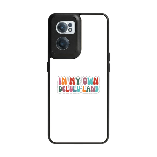 Delulu Land back phone cover | glass case for oneplus nord ce 2