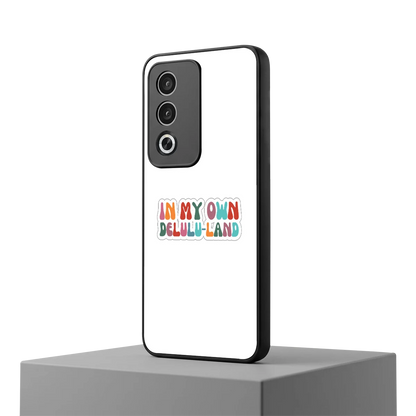 Delulu Land oppo a3 pro mobile cover | shockproof glass phone case