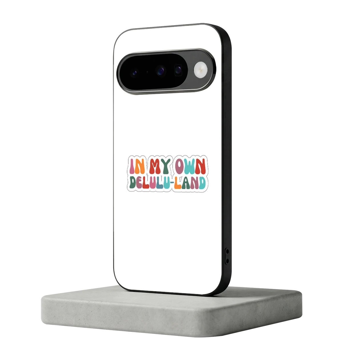 Delulu Land google pixel 10 mobile cover | shockproof glass phone case