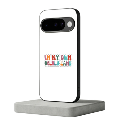 Delulu Land google pixel 10 mobile cover | shockproof glass phone case