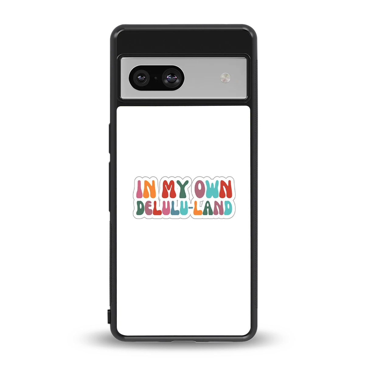 Delulu Land back phone cover | glass case for google pixel 7