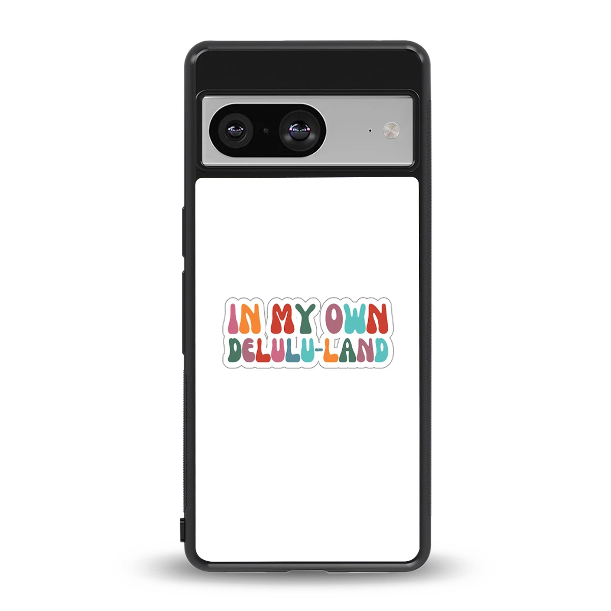 Delulu Land back phone cover | glass case for google pixel 8