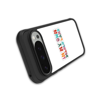 Delulu Land stylish phone case for google pixel 9 pro xl | glossy glass and slim fit