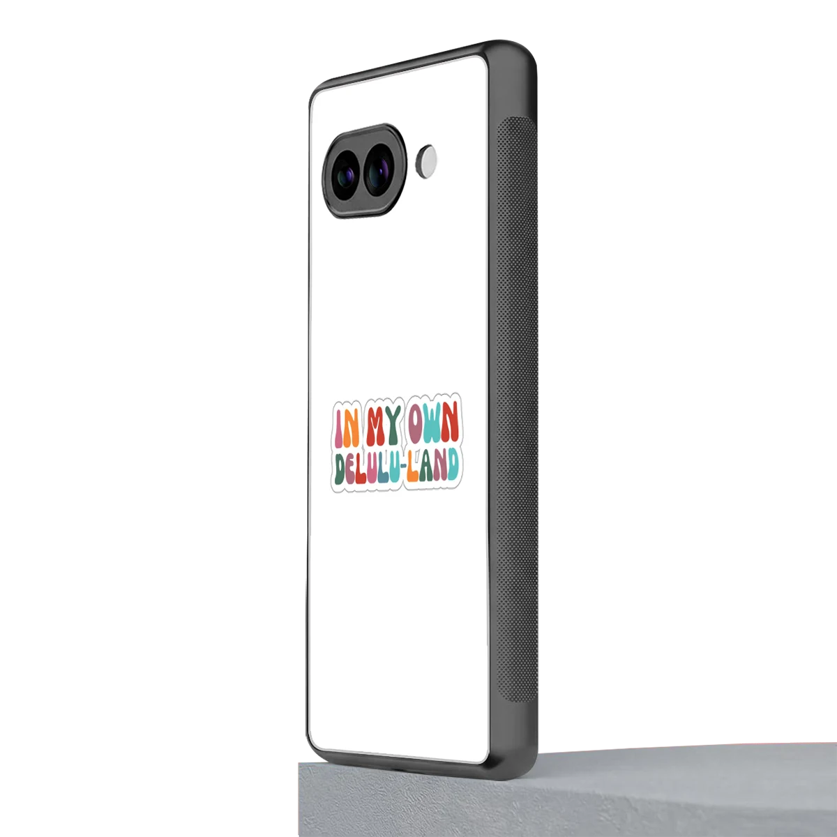 Delulu Land google pixel 10a mobile cover | shockproof glass phone case