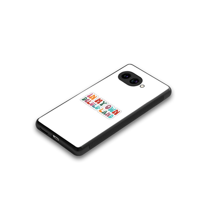 Delulu Land stylish phone case for google pixel 10a | glossy glass and slim fit