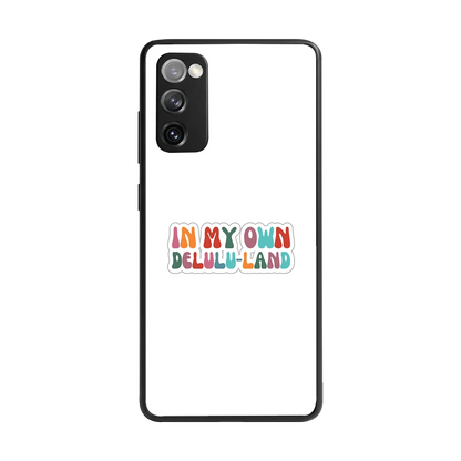 Delulu Land back phone cover | glass case for samsung galaxy s20 fe