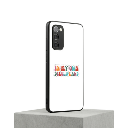Delulu Land samsung galaxy s20 fe mobile cover | shockproof glass phone case