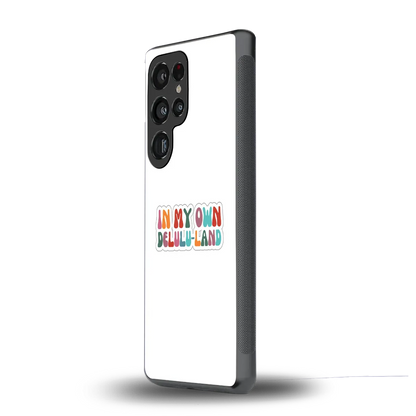 Delulu Land samsung galaxy s25 ultra mobile cover | shockproof glass phone case