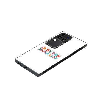 Delulu Land stylish phone case forvivo v30 pro | glossy glass and slim fit