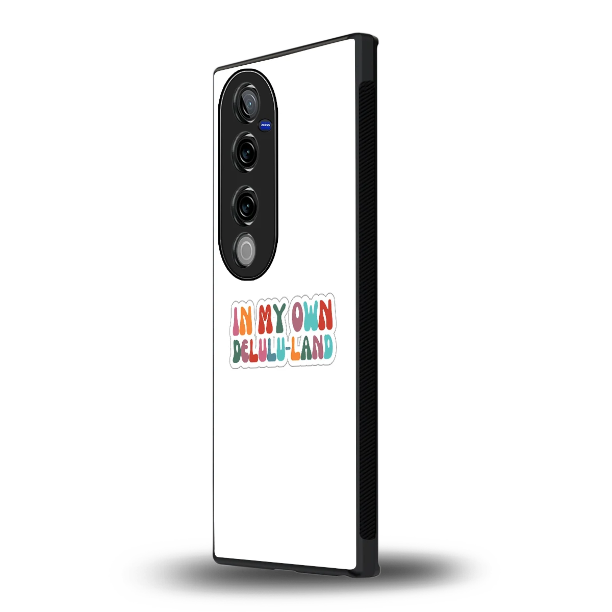 Delulu Land vivo v40 pro mobile cover | shockproof glass phone case