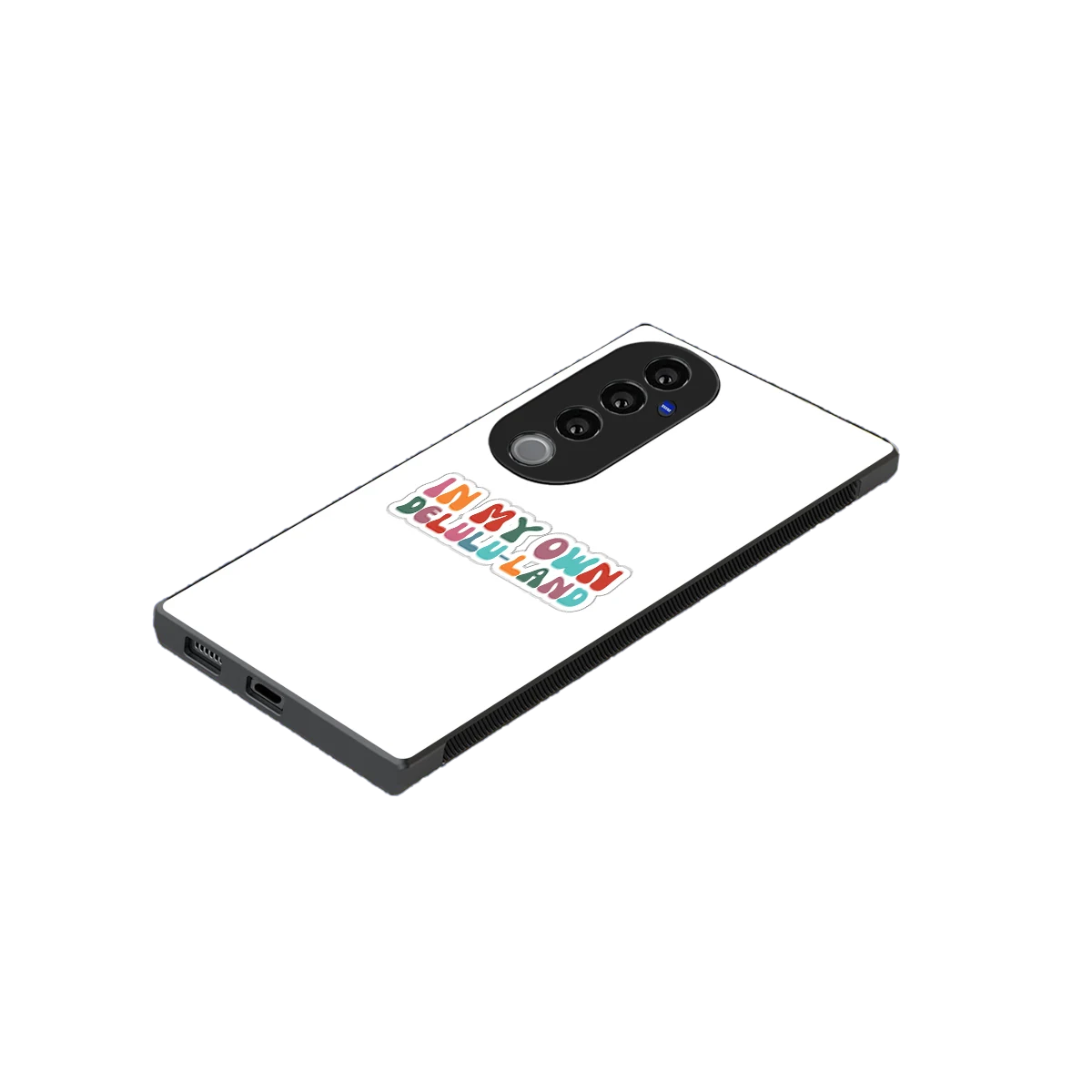 Delulu Land stylish phone case for vivo v40 pro | glossy glass and slim fit