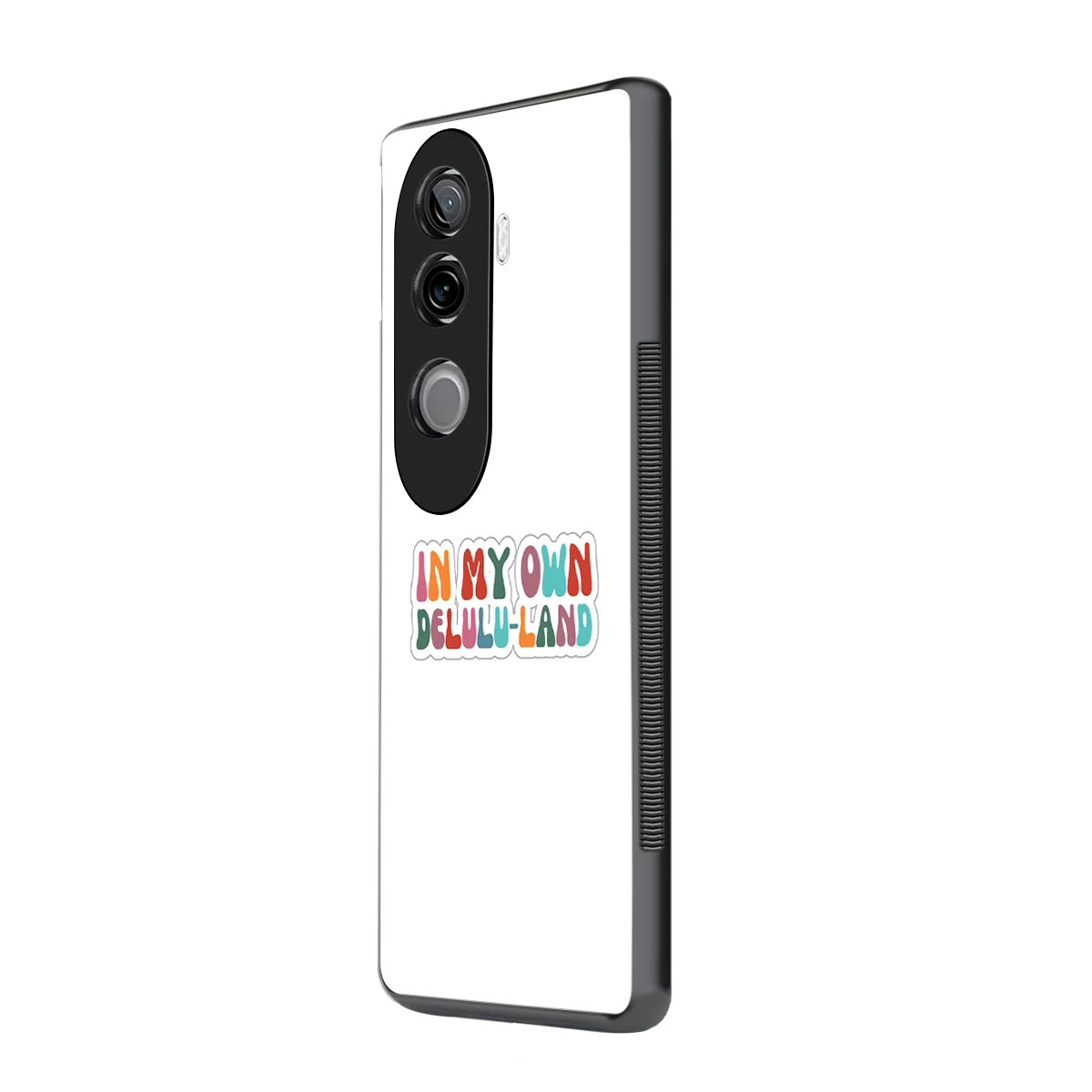 Delulu Land vivo v40e mobile cover | shockproof glass phone case