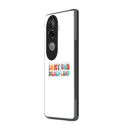 Delulu Land vivo v40e mobile cover | shockproof glass phone case