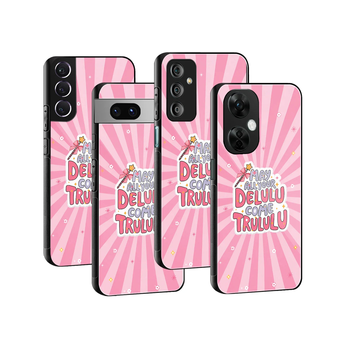 Stylish Glass Back Case for All Smartphones iPhone, Samsung, OnePlus, Pixel, Redmi, Oppo, Vivo, Motorola