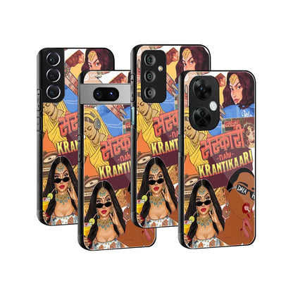 Stylish Glass Back Case for All Smartphones iPhone, Samsung, OnePlus, Pixel, Redmi, Oppo, Vivo, Motorola