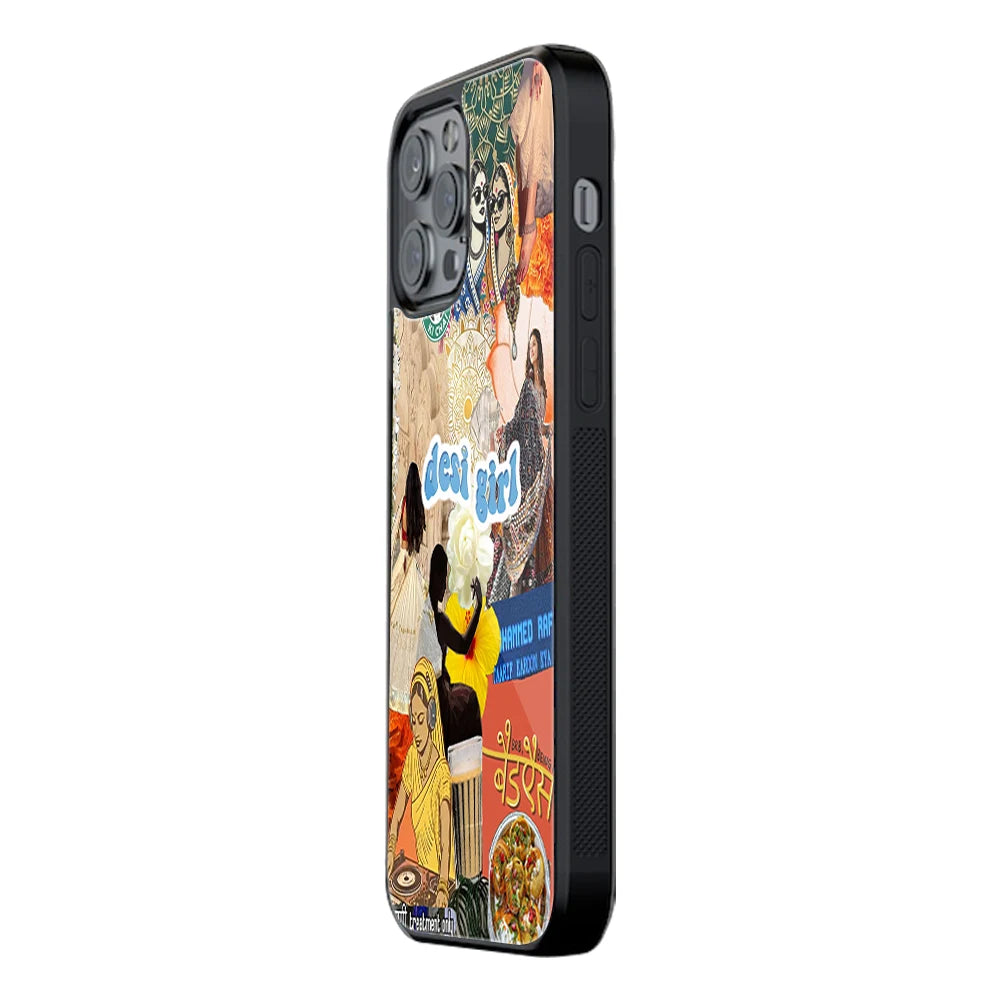 Trendy Glass Back Mobile Case for iPhone, Samsung, Redmi, OnePlus, Google Pixel, Motorola