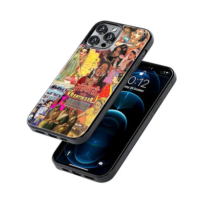 Protective Glass Back Phone Case Compatible with iPhone, Samsung, OnePlus, Pixel & More