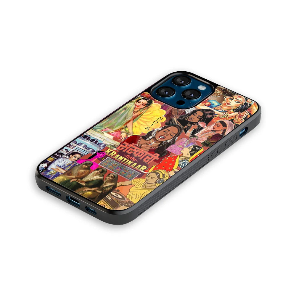 Luxury Glass Back Mobile Cover for iPhone, Samsung Galaxy, OnePlus, Pixel, Redmi & More