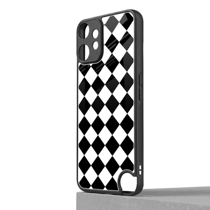 Diamond Check cmf nothing phone 2 pro mobile cover | shockproof glass phone case