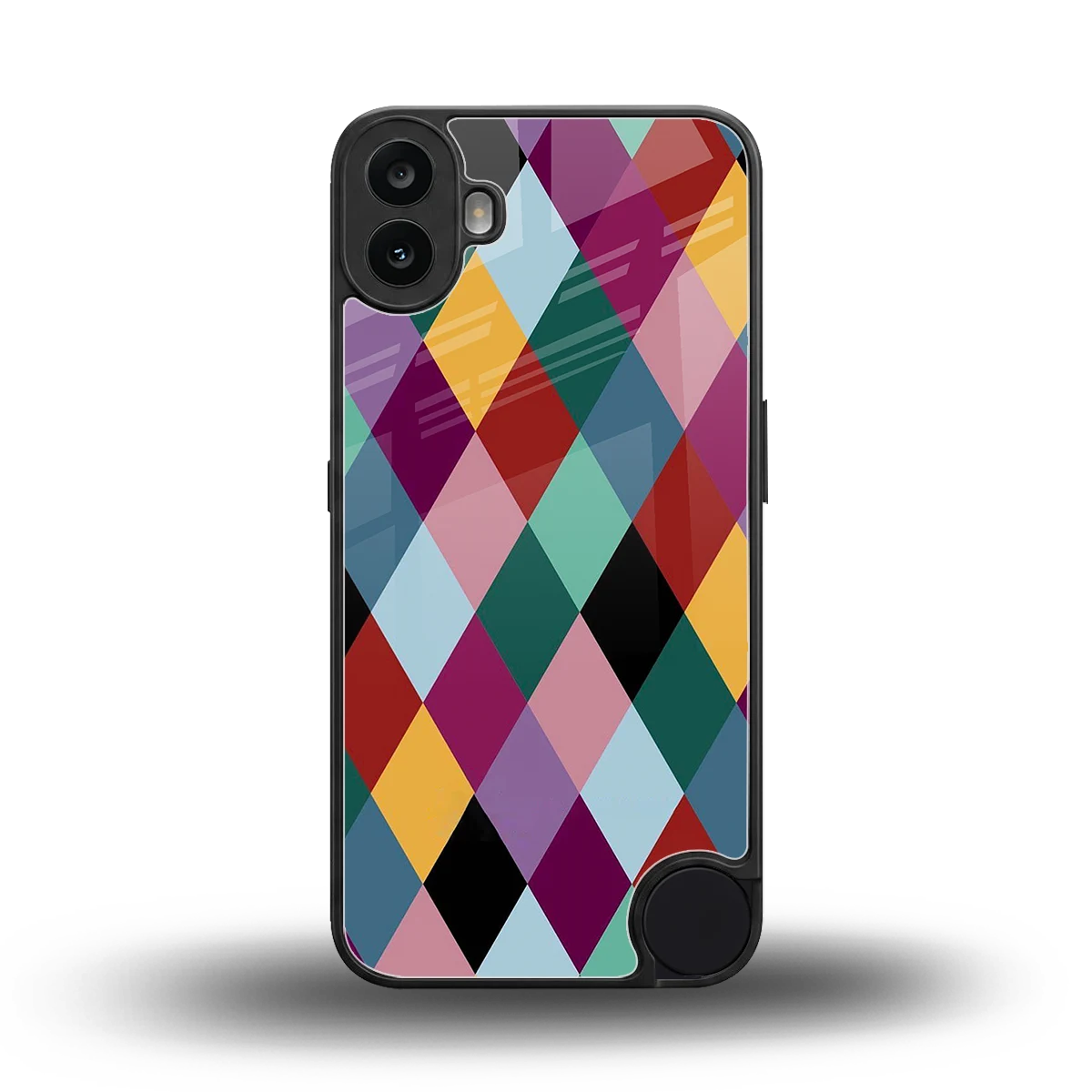 Diamond Palette back phone cover | glass case for cmf nothing phone 1