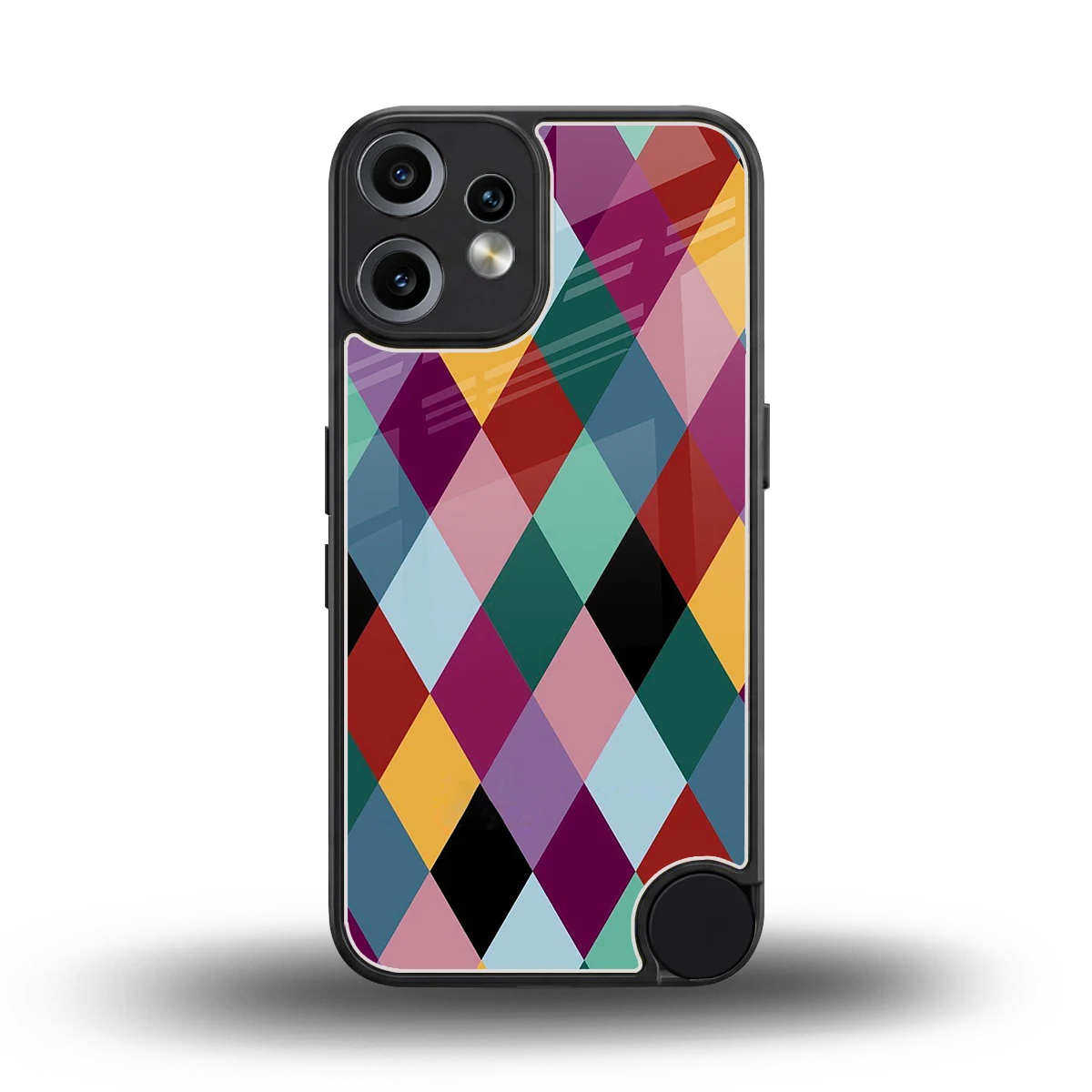Diamond Palette back phone cover | glass case for cmf nothing phone 2 pro