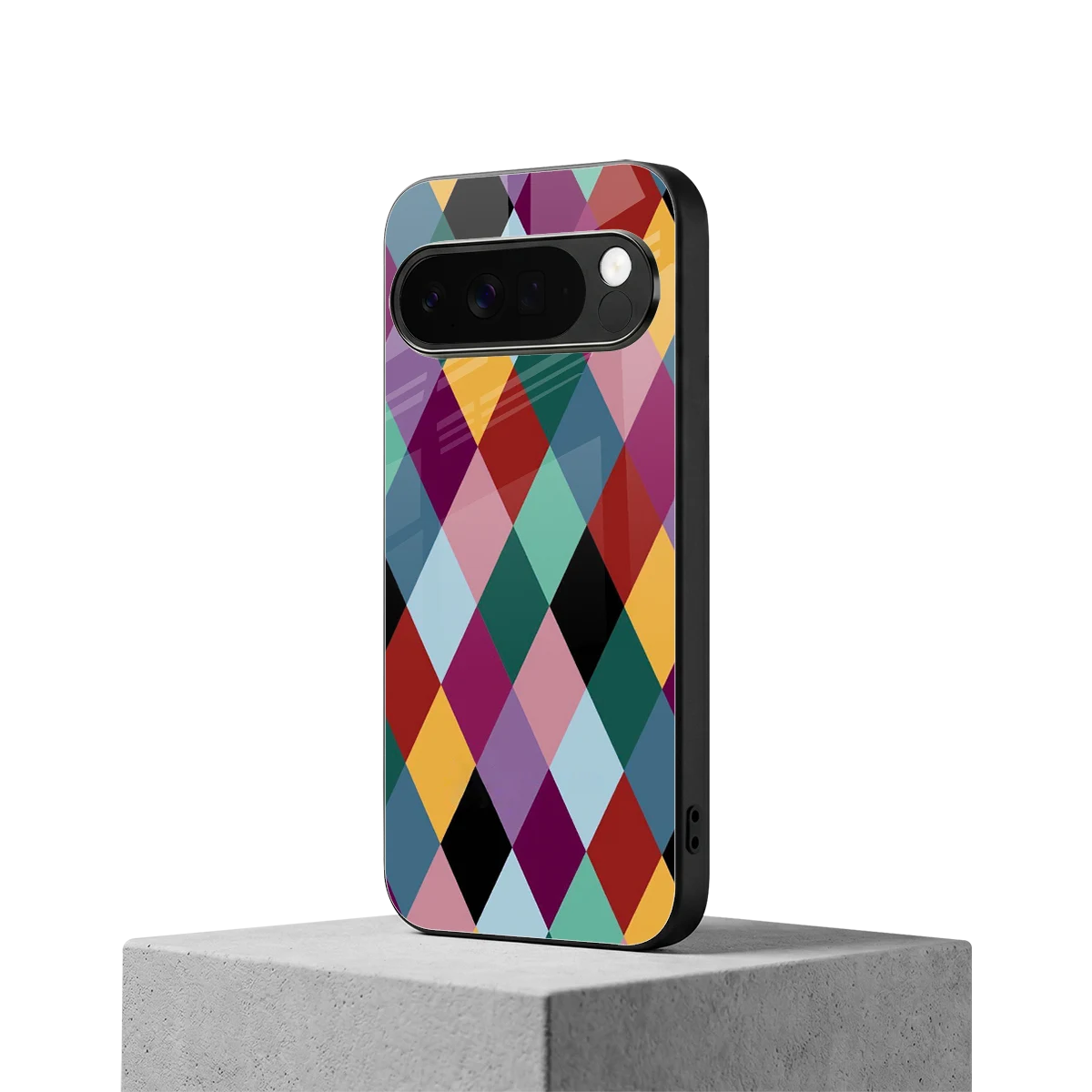 Diamond Palette google pixel 10 pro xl mobile cover | shockproof glass phone case