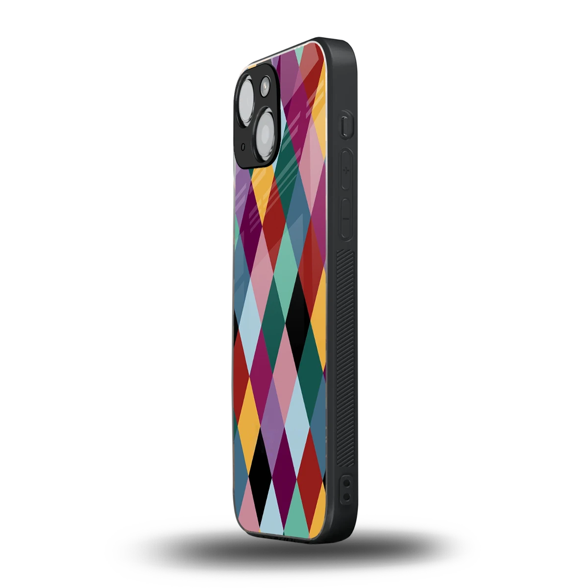 Diamond Palette iphone 12 mini mobile cover | shockproof glass phone case