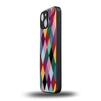 Diamond Palette iphone 12 mini mobile cover | shockproof glass phone case