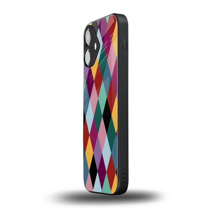 Diamond Palette Phone Case for Iphone 16 | Glass Case
