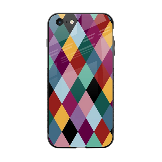 Diamond Palette back phone cover | glass case for iphone 6